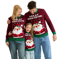 pull feliz navidad famille
