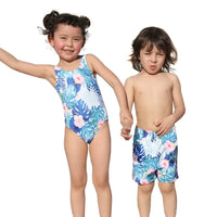 Maillot de bain assorti frère et soeur