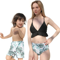 Maillot de bain assorti mere fils
