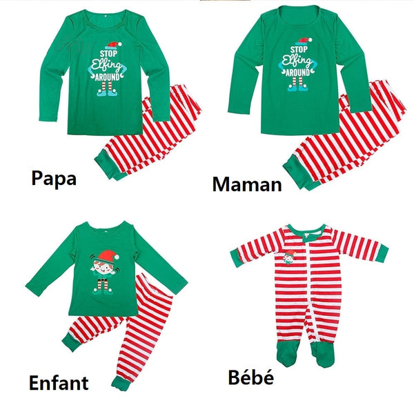 Pyjama Noel Famille Bébé