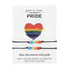 Bracelet gay pride perle