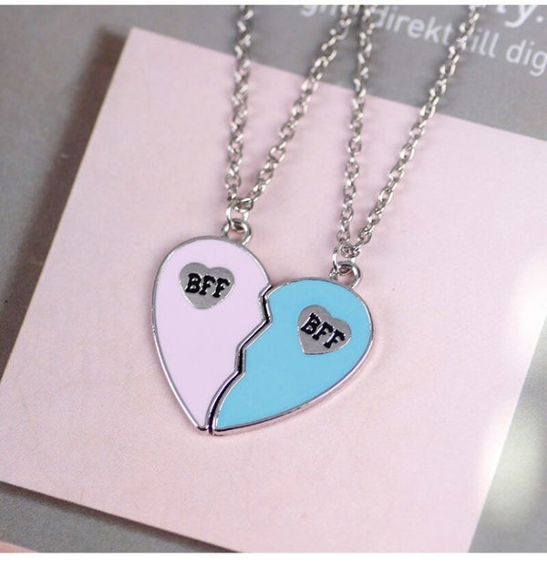 Collier Coeur BFF