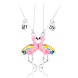 Collier Flamant Rose BFF