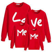Pull assorti famille