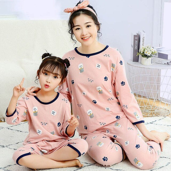 Pyjama Maman et Fille