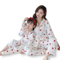 Pyjama Satin Mère Fille