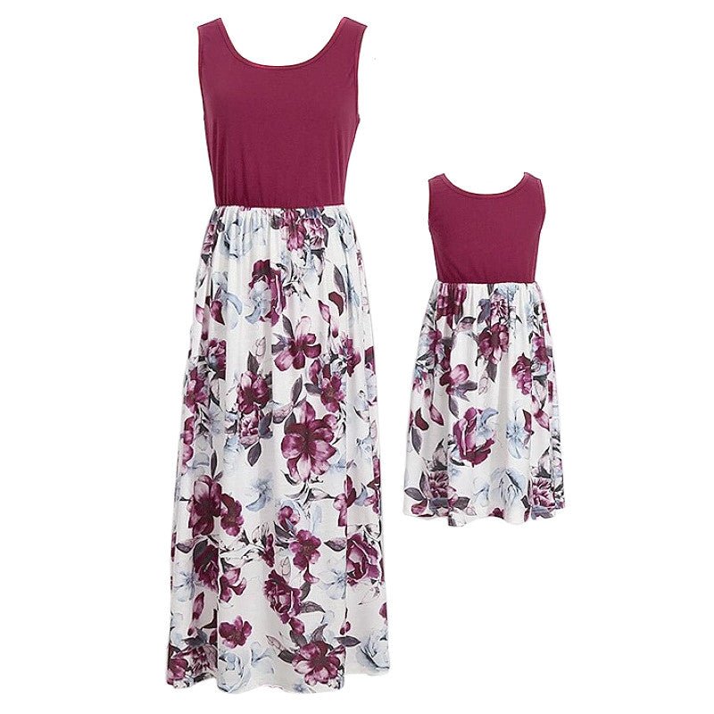 Robe Bordeaux à Motif Parapluie - Taille 46, Matière Viscose - Marque Kiabi - Occasion Très Bon état