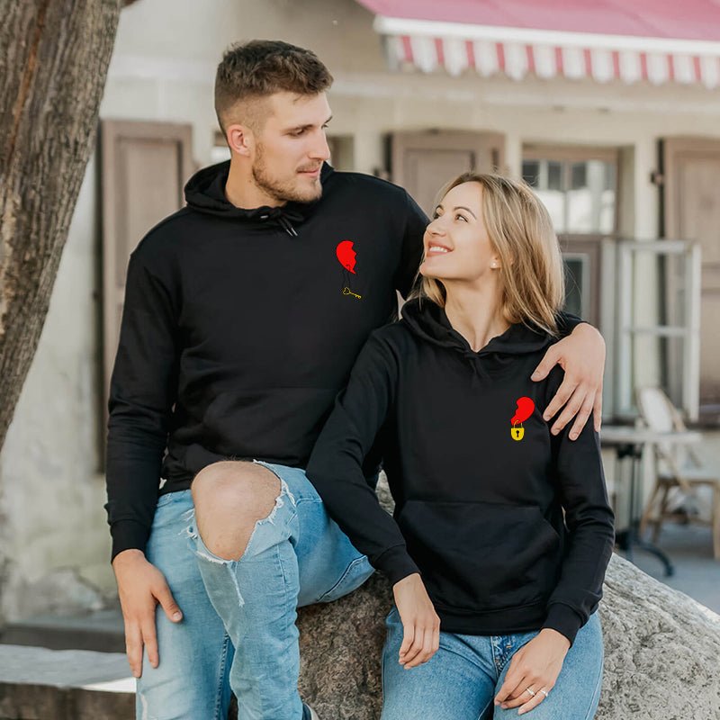 Vêtement Pull En Commun Couple Sweat à Capuche, Sweat Personnalisé