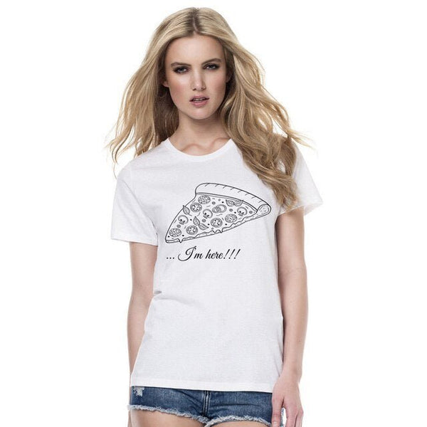T-shirt pizza femme