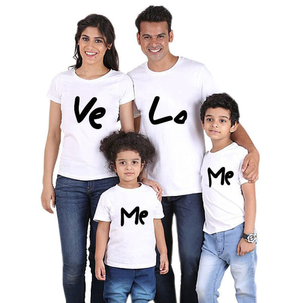 T-shirt Assorti famille