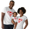 T-Shirt Famille Super Héros