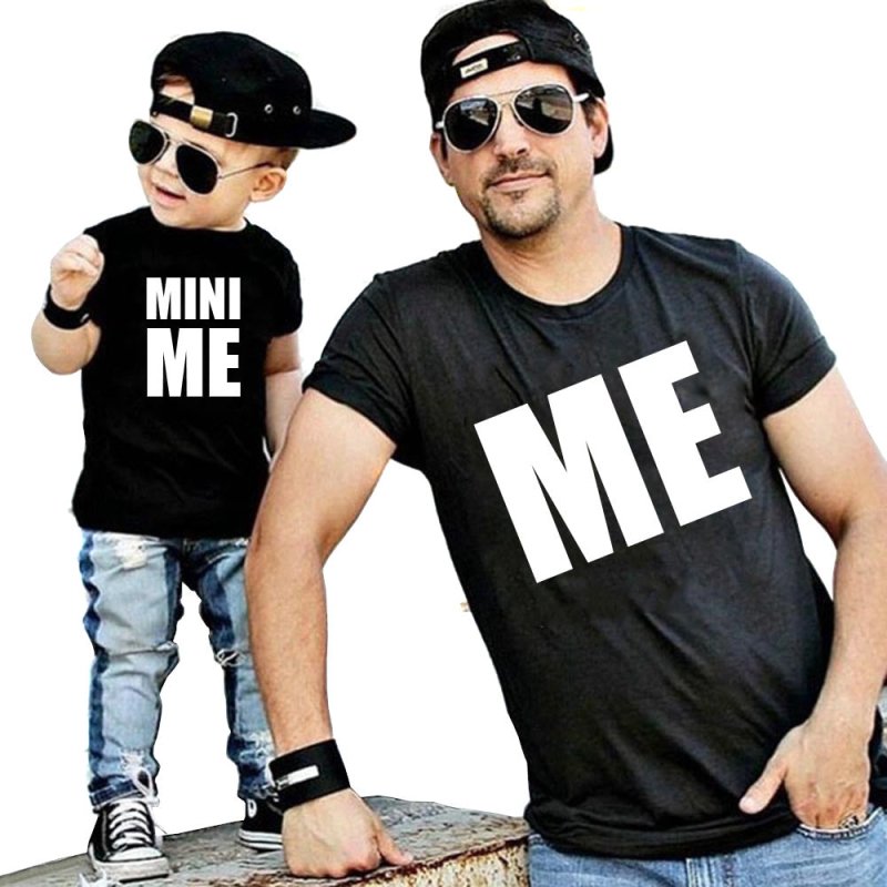 me mini me shirts dad son