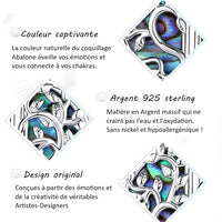 Collier Amitié Feuilles Abalone