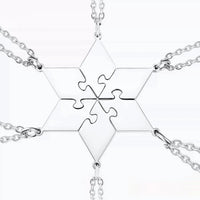 Collier d'Amitié pour 6 personnes (Personnalisé)