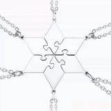 Collier d'Amitié pour 6 personnes (Personnalisé)