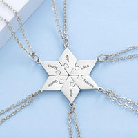 Collier d'Amitié pour 6 personnes (Personnalisé)