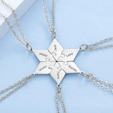 Collier d'Amitié pour 6 personnes (Personnalisé)