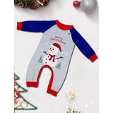 Pyjama de Noël Bleu et Rouge (Famille/Chien)