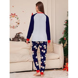 Pyjama de Noël Bleu et Rouge (Famille/Chien)