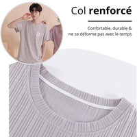 Pyjama Gaufré Homme Femme