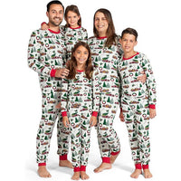 Pyjama Blanc Noël Voitures