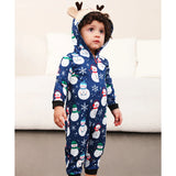 Combinaison Pyjama Noël Couple Famille