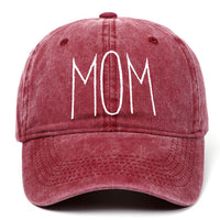 Casquette Mom Rouge