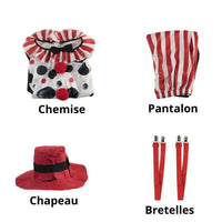 Déguisement Clown Tueur Famille