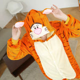 pyjama tigre adulte