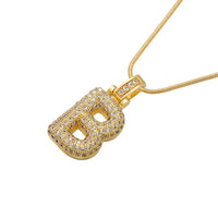 Pendentif Lettre Hip-Hop