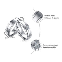 Anneau pour Couple Amoureux