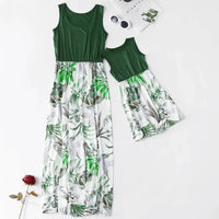 tenue mère fille robe