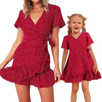 Robe Mère Fille Été