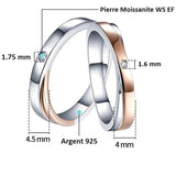 Alliance Moissanite Argent