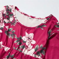 Robe Rouge Mère Fille