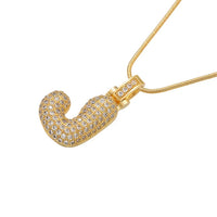 Pendentif Lettre Hip-Hop