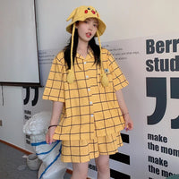 pyjama jaune femme