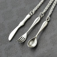 Collier Couverts Argent