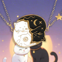 Collier Chat Duo Couple