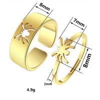 Bague Araignée Homme Femme