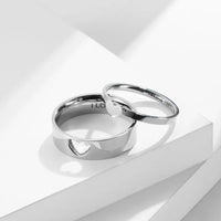 Set Bague Coeur Pour 2
