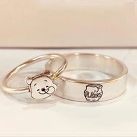 Bague Winnie L'ourson Couple