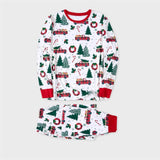 Pyjama Blanc Motifs de Noël