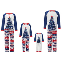Pyjama Bleu Noël Sapin