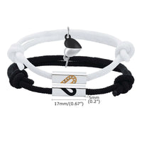 Bracelet Couple en Commun Aimanté
