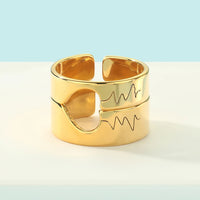 Bague Battement Coeur Emboitable