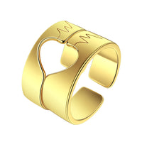 Bague Battement Coeur Emboitable
