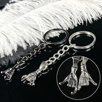 Porte Clés Promesse du Petit doigt Duo