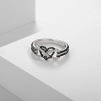Bague Couple Gothique