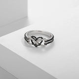 Bague Couple Gothique